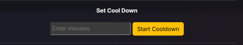 Blind Distribution cool down section