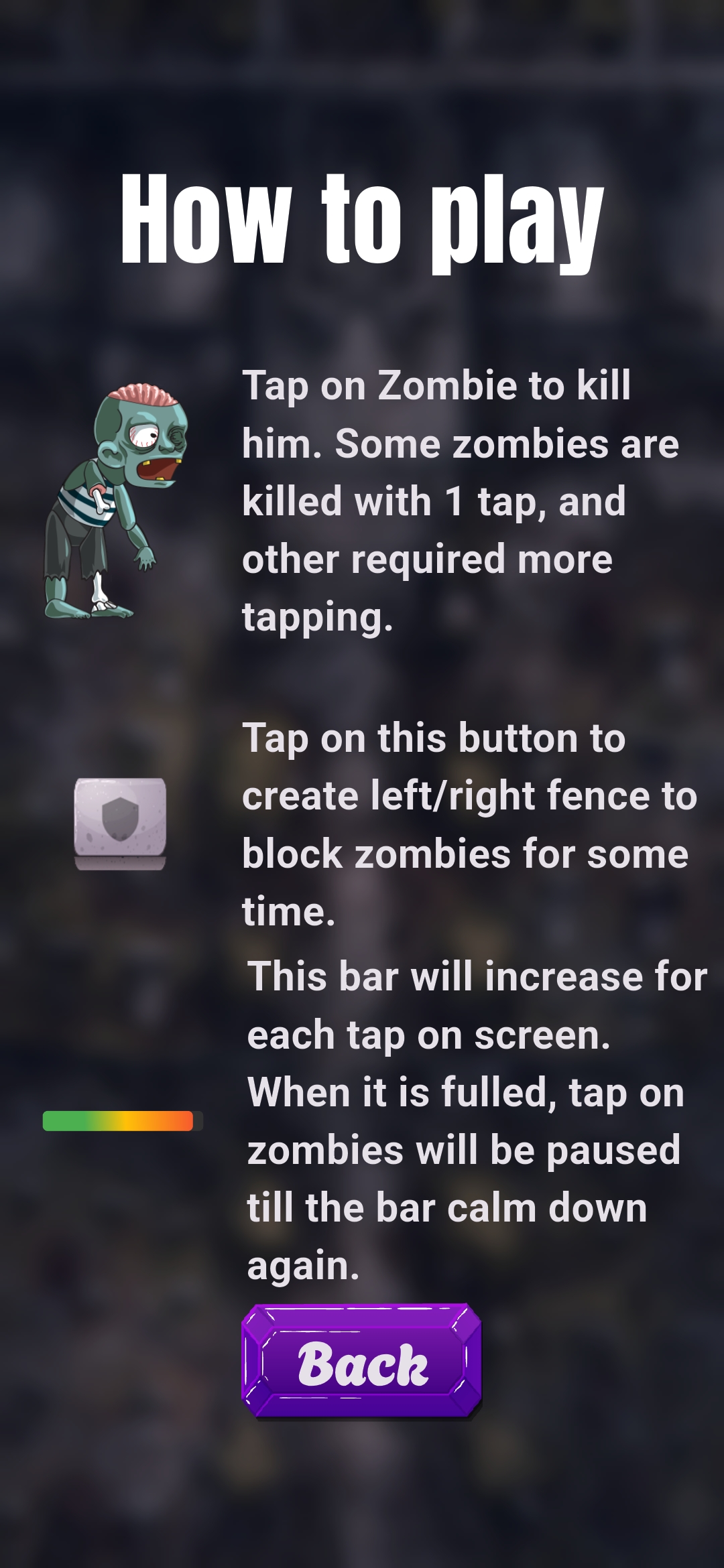 Zombie Survivor how to play